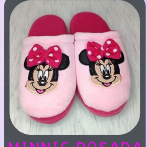 Pantuflas Minnie Rosada