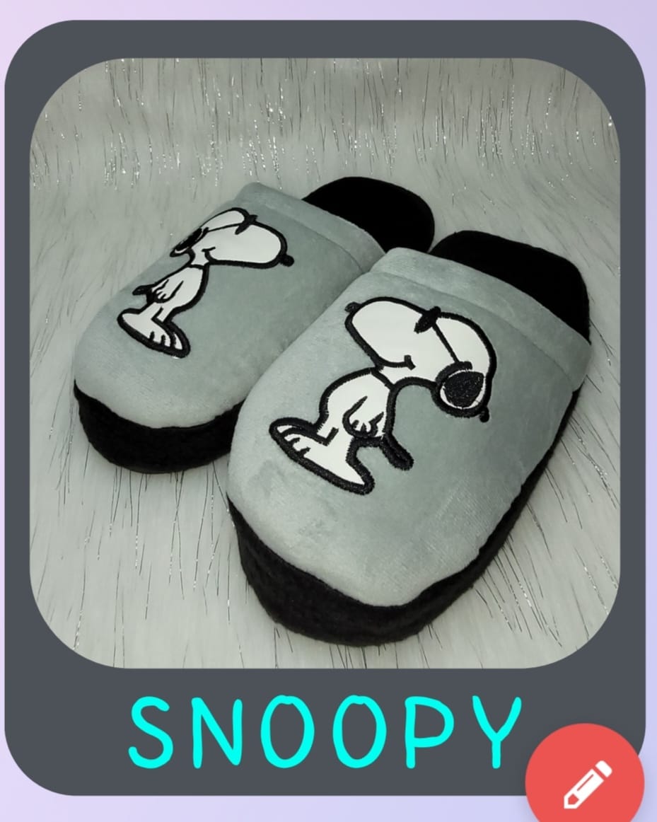 Pantuflas Snoopy