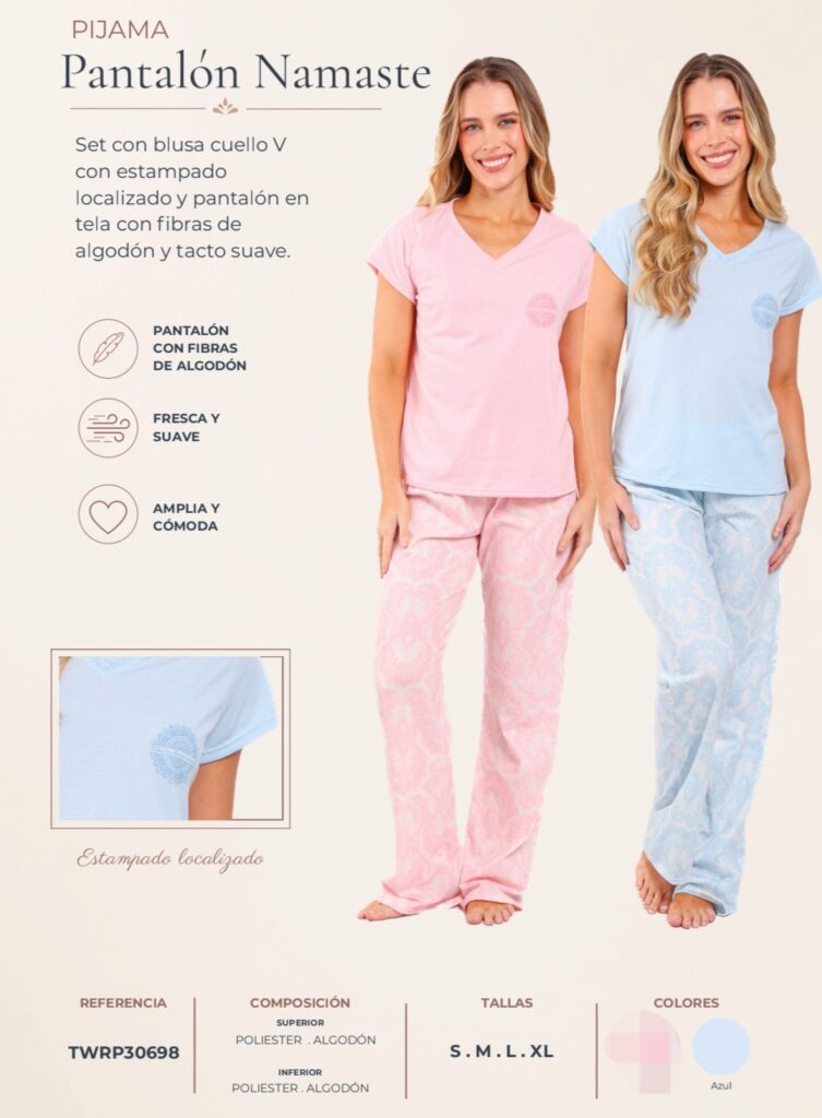 Pijama Pantalón Namaste