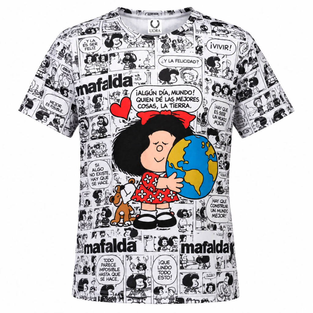 Camiseta Mafalda World