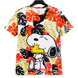 Camiseta Snoopy Hawaii